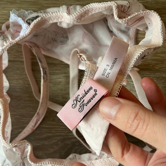NWOT Agent Provocateur Cinta Bra (AP3) & French Knickers (AP4) Set - Pink Frilly - Picture 10 of 10